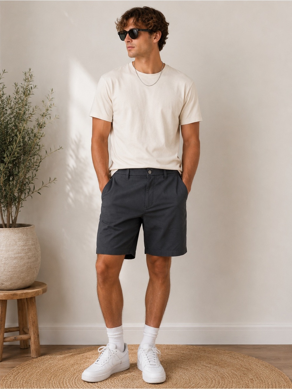 Lululemon Commission Classic Fit 9” Shorts Gray Men’s performance wear